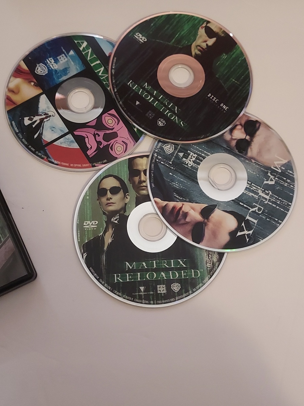 The Matrix Collection 4 DVD Set - Picture 3 of 6